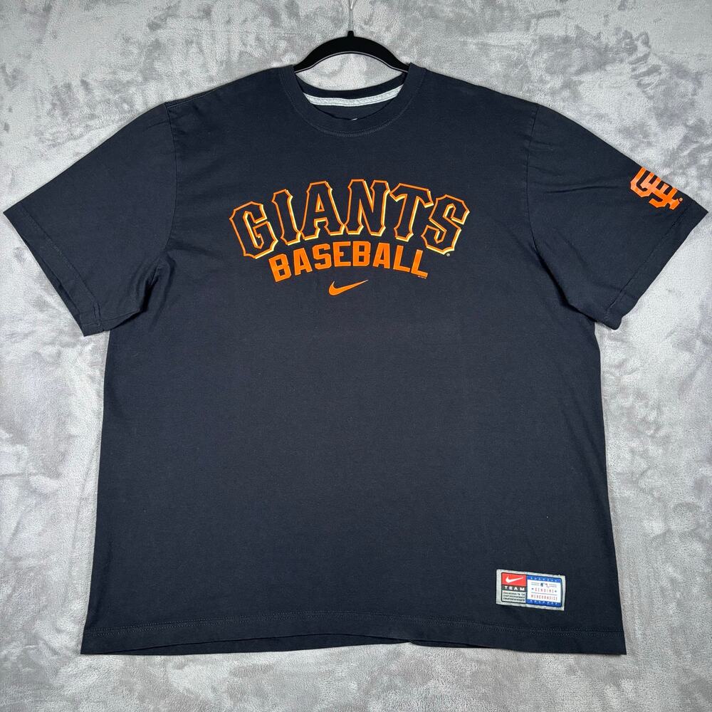 Nike Team MLB 2011 San Francisco Giants Baseball T-Shirt Black Men’s 2XL